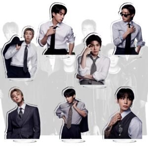 KPOP Bangtan Boys Acrylic Standee Jungkook Taehyung Jimin Jin Rm Suga Jhope Acrylic Standee