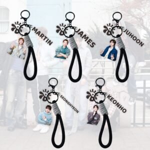 KPOP CORTIS Acrylic Keychain Plastic Keychain JAMES JUHOON MARTIN SEONGHYEON KEONHO Plastic Keys Charm