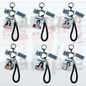 KPOP Acrylic Keychain Plastic Keychain Ruka Pharita Asa Ahyeon Rami Rora Chiquita Plastic Keys Charm