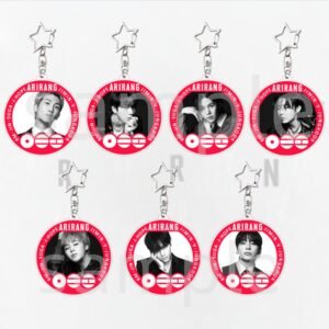 KPOP Bangtan Boys Acrylic Keychain Plastic Keychain Jungkook Taehyung Jimin Jin Rm Suga Jhope Plastic Keys Charm