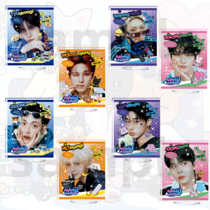 KPOP Acrylic Standee ATEEZ San Mingi Jongho Yunho Seonghwa Yeosang Wooyoung Hongjoong Acrylic Standee