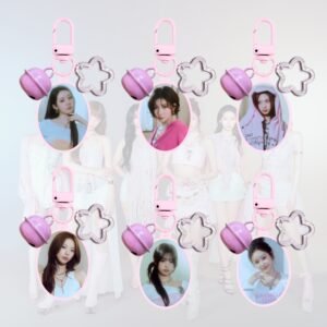 #BM-K03 KPOP Acrylic Keychain Plastic Keychain Ruka Pharita Asa Ahyeon Rami Rora Chiquita Plastic Keys Charm