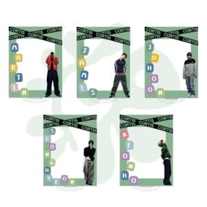 #CORTIS-AS08 KPOP CORTIS Acrylic Card Holder JAMES JUHOON MARTIN SEONGHYEON KEONHO Photo Holder Card Photocard Standee