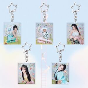 #ITZY-KEY01 KPOP Acrylic Keychain Yeji Lia Ryujin Chaeryeong Yuna ITZY Plastic Keys Charm