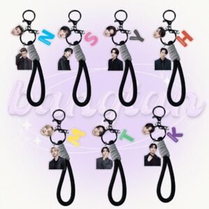 #Bangtan-KEY021 KPOP Bangtan Boys Acrylic Keychain Plastic Keychain Jungkook Taehyung Jimin Jin Rm Suga Jhope Plastic Keys Charm