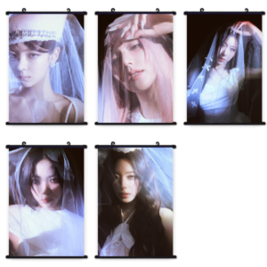 #ITZY-P01 KPOP Yeji Lia Ryujin Chaeryeong Yuna ITZY  Photo Tapestry Fabric Poster Hanging Pictures