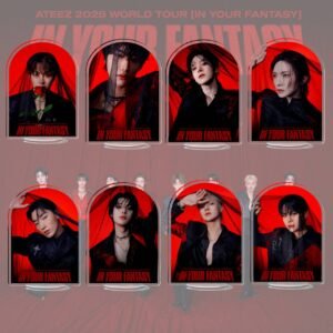 #ATEEZ0001 KPOP Acrylic Standee ATEEZ San Mingi Jongho Yunho Seonghwa Yeosang Wooyoung Hongjoong Acrylic Standee