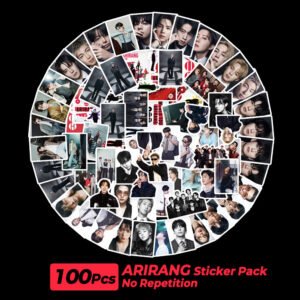 #Bangtan-S01 100pcs KPOP Bangtan Stickers World Tour ARIRANG Album  Character Stickers