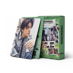 KPOP CORTIS 2nd EP GreenGreen LOMO Card 55pcs JAMES JUHOON MARTIN SEONGHYEON KEONHO Photo Card
