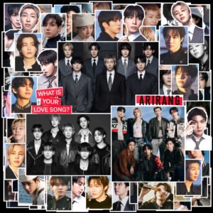 #Bangtan-S02 100pcs KPOP Bangtan Stickers World Tour ARIRANG Album  Character Stickers