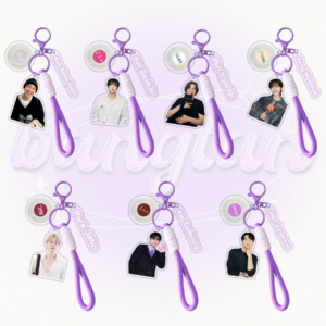 #Bangtan-KEY011 KPOP Bangtan Boys Acrylic Keychain Plastic Keychain Jungkook Taehyung Jimin Jin Rm Suga Jhope Plastic Keys Charm