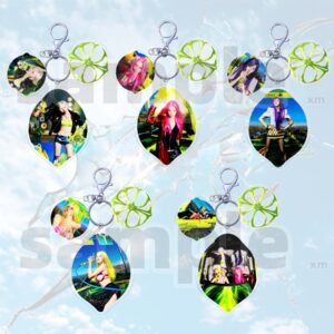 #AESPA-K01 KPOP Acrylic Keychain AESPA NINGNING GISELLE WINTER KARINA Plastic Keys Charm