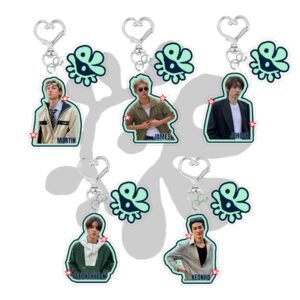 KPOP CORTIS Acrylic Keychain Plastic Keychain JAMES JUHOON MARTIN SEONGHYEON KEONHO Plastic Keys Charm