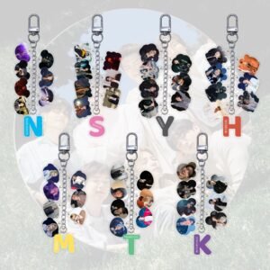 #Bangtan-KEY024 KPOP Bangtan Boys Acrylic Keychain Plastic Keychain Jungkook Taehyung Jimin Jin Rm Suga Jhope Plastic Keys Charm
