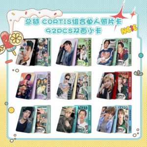 KPOP 92pcs/box CORTIS Photocard JAMES JUHOON MARTIN SEONGHYEON KEONHO Lomo Card Photo Card
