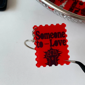 Custom Single-layer Double-sided Printed Keychain Acrylic Keychain Acrylic Key Charm