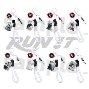 KPOP STRAYKIDS Acrylic Keychain STRAYKIDS RUN IT Keychain Plastic Keys Charm