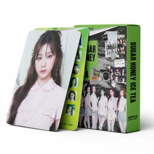 55/pcs KPOP BABYMONSTER LOMO Card 55pcs Ruka Pharita Asa Ahyeon Rora Chiquita Photo Card