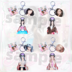 KPOP Acrylic Keychain AESPA NINGNING GISELLE WINTER KARINA Plastic Keys Charm