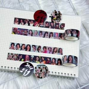 Kpop BABYMONSTER Decorative Sticker Washi Tape Masking Tape