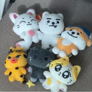KPOP Idol Cartoon NIKI JAKE JAY Jungwon Sunoo Sunghoon Doll Keyring Plush Keychain