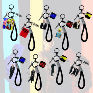 KPOP Acrylic Kechain G-DRAGON TAEYANG DAESUNG 20th KPOP Acrylic Keychain Plastic Keys Charm