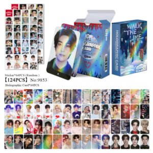 Total KPOP 124pcs/box ENH Photocard Lomo Card Photo Card Holographic Card