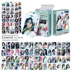 Total KPOP 124pcs/box ILLIT Photocard ILLIT Lomo Card Photo Card Holographic Card