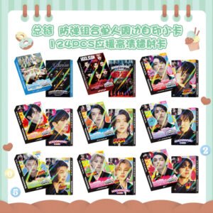 KPOP 124pcs/box Bangtan Boys Photocard Jungkook Taehyung Jimin Jin Rm Suga Jhope Lomo Card Photo Card Holographic Card