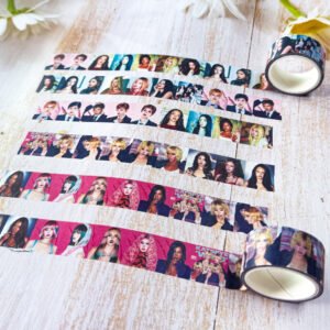 Kpop KATSEYE WILD Decorative Sticker Washi Tape Masking Tape