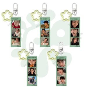 7cm KPOP CORTIS Acrylic Keychain Plastic Keychain JAMES JUHOON MARTIN SEONGHYEON KEONHO Plastic Keys Charm