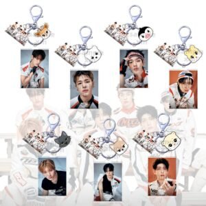 KPOP NEXZ Acrylic Keychain NEXZ 1ST ASIA TOUR Plastic Keys Charm